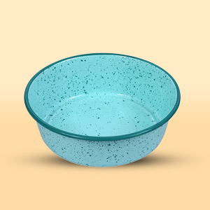 bowl sparkle turquoise blue