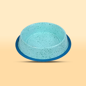 bowl sparkle turquoise blue