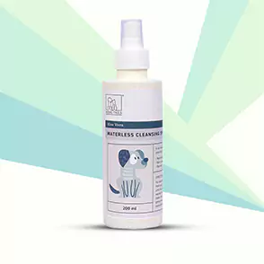 Waterless cleansing